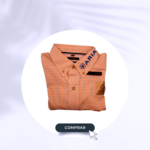 Camisa Ariat Hombre Naranja