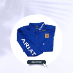 Camisa Ariat Caballero Marino