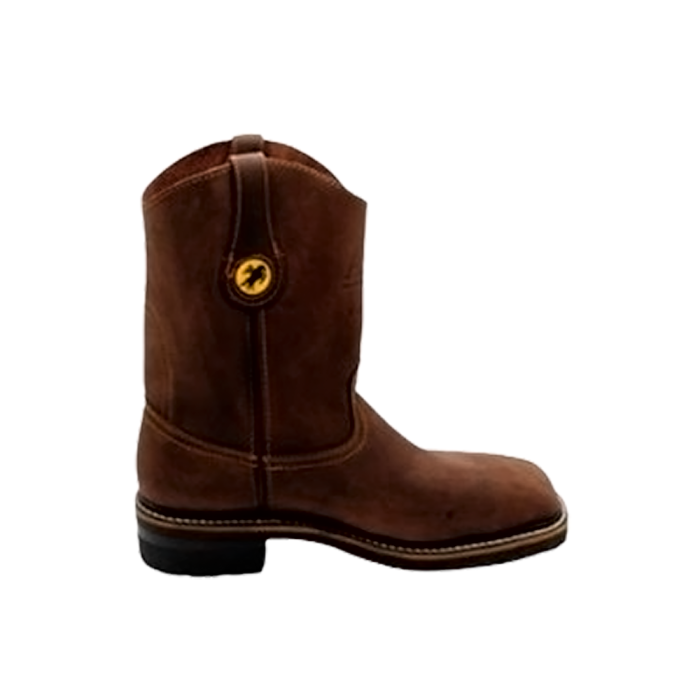 Bota trabajo caballero artillero horma #19 suela tractor casco - Imagen 1