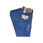 Pantalon levis caballero mezclilla 501 azul deslavado - Imagen 2