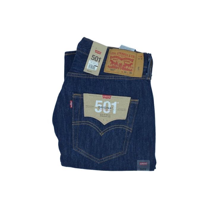 501_AZUL_REG_1 Pantalon levis caballero mezclilla 501 azul regular - Imagen 1
