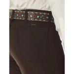 Pantalón Wrangler 82BN Café Caballero Poliester - Imagen 3