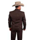 Traje Corto Café Old West Caballero - Imagen 2