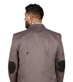 Saco Gris Coderas Old West Caballero - Imagen 3