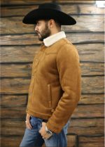 Chamarra Tempco Marlboro Sherpa Cogñac Caballero - Imagen 4