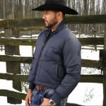 Chamarra Tempco Sportlite Pluma Ganzo Azul Caballero - Imagen 2