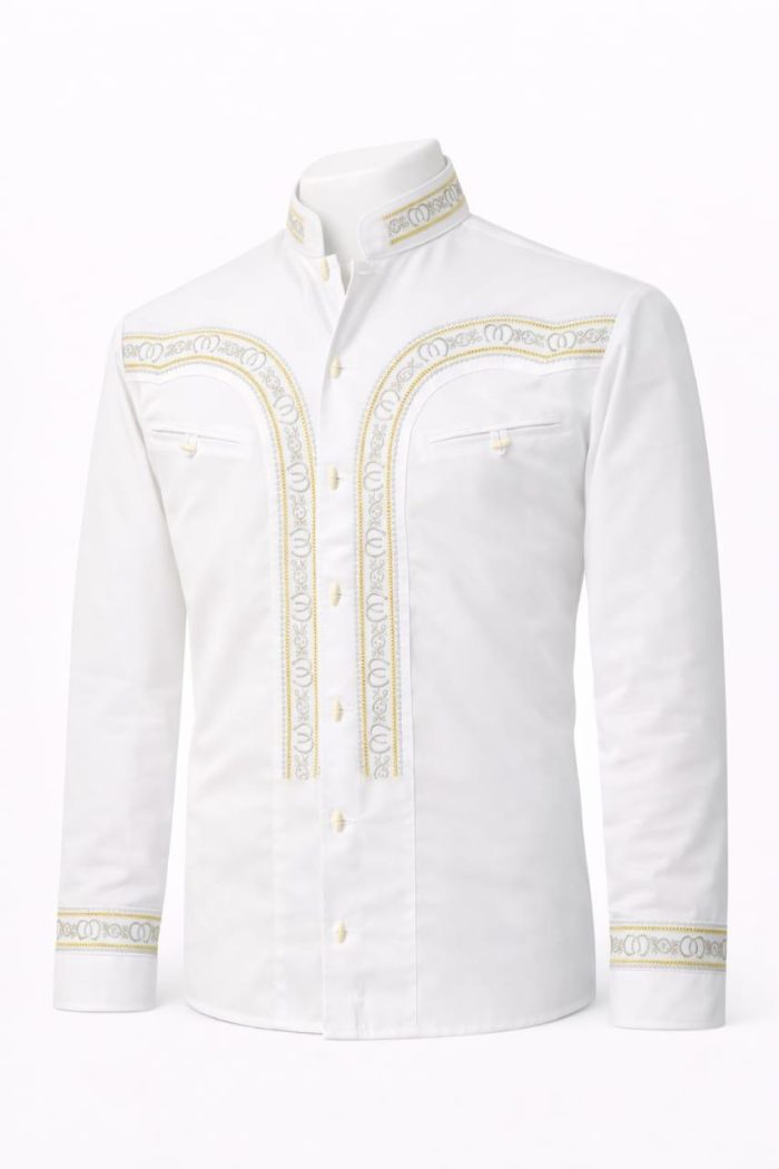 WhatsApp Image 2026-09-22 at 1.13.24 PM (3) Camisa Charra Caballero Herraduritas - Imagen 1