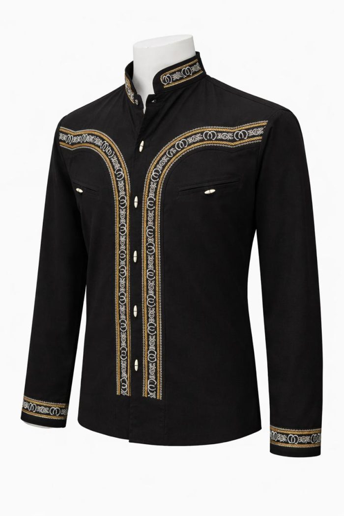WhatsApp Image 2026-09-22 at 1.13.24 PM (9) Camisa Charra Caballero Herraduritas - Imagen 1