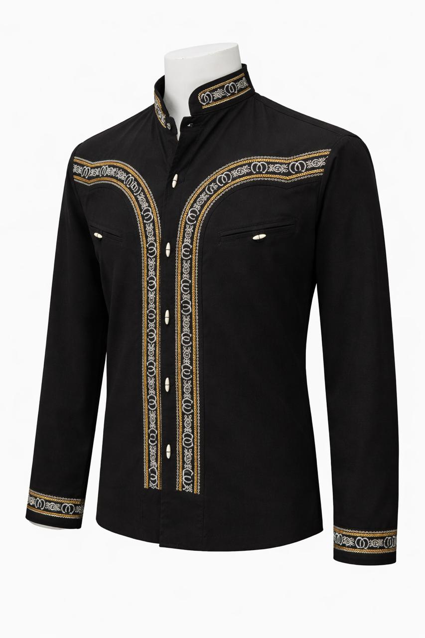 Camisa Charra Caballero Herraduritas